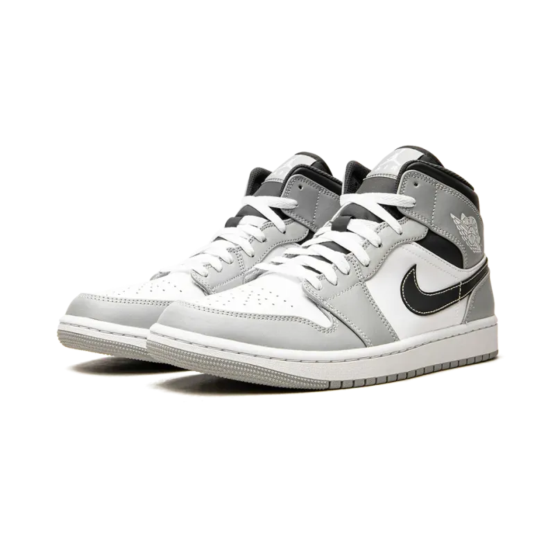 Jordan Air Jordan 1 Mid Light Smoke Grey 2.0 Mens