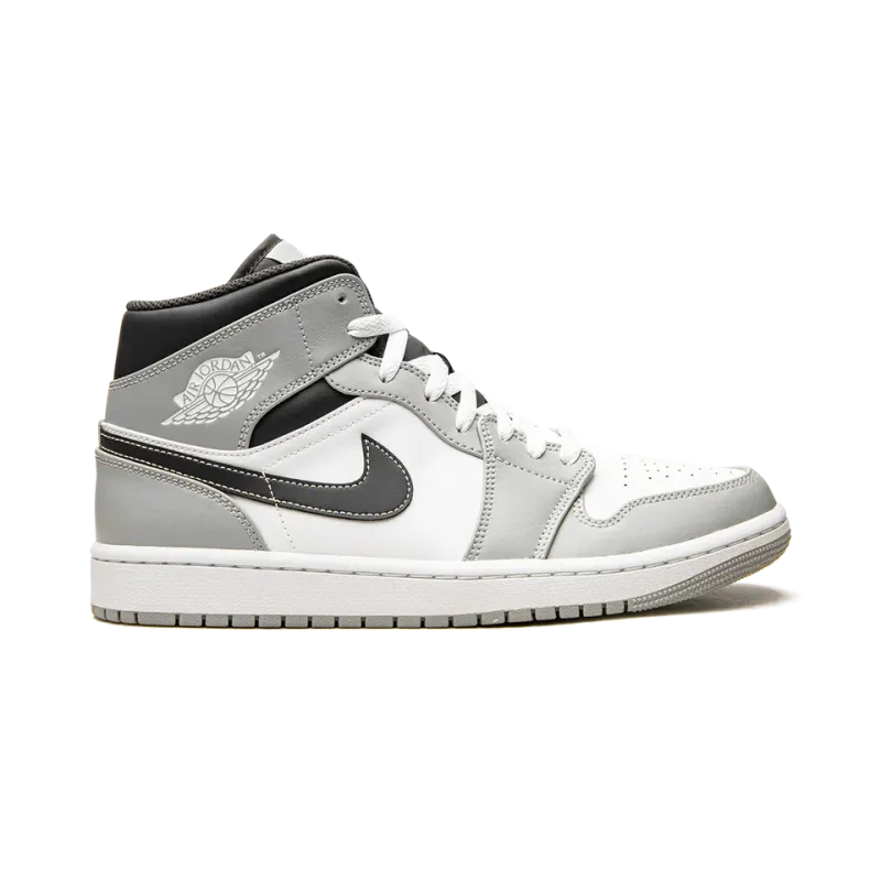 Jordan Air Jordan 1 Mid Light Smoke Grey 2.0 Mens