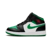 Jordan Air Jordan 1 Mid GS Green Toe Grade School