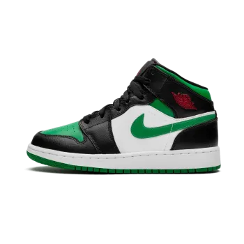 Jordan Air Jordan 1 Mid GS Green Toe Grade School
