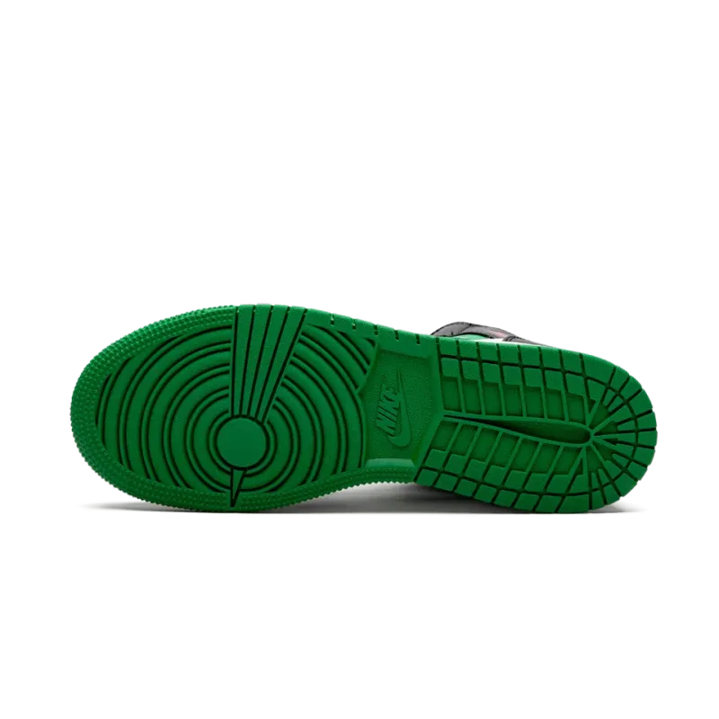 Jordan Air Jordan 1 Mid GS Green Toe Grade School