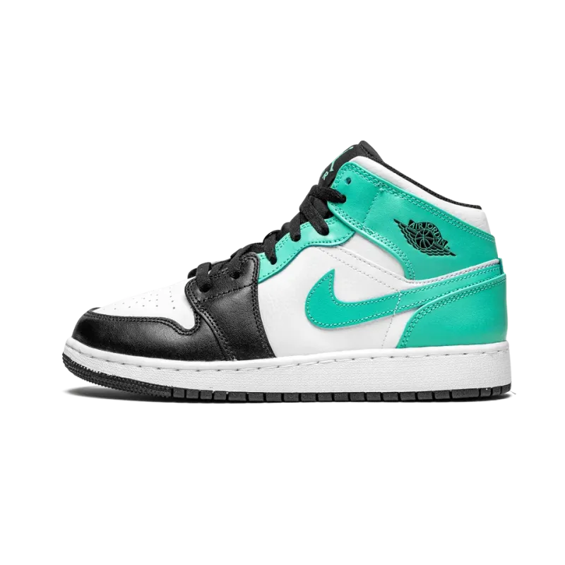 Jordan Air Jordan 1 Mid GS Igloo - Tropical Twist Grade School