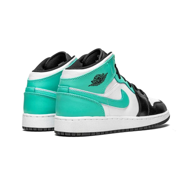 Jordan Air Jordan 1 Mid GS Igloo - Tropical Twist Grade School