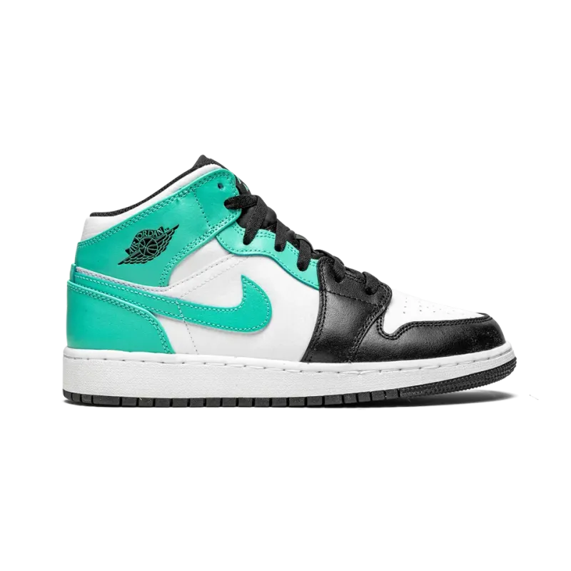 Jordan Air Jordan 1 Mid GS Igloo - Tropical Twist Grade School