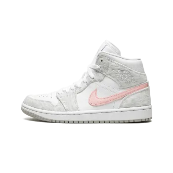 Jordan AIR JORDAN 1 MID SE WMNS Heather Grey / Pink Womens