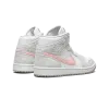 Jordan AIR JORDAN 1 MID SE WMNS Heather Grey / Pink Womens