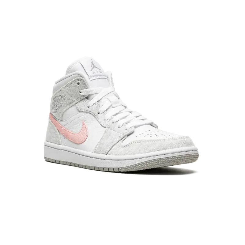Jordan AIR JORDAN 1 MID SE WMNS Heather Grey / Pink Womens