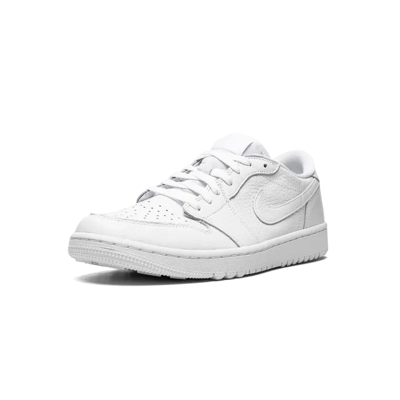 Jordan Air Jordan 1 Low Golf Triple White Mens