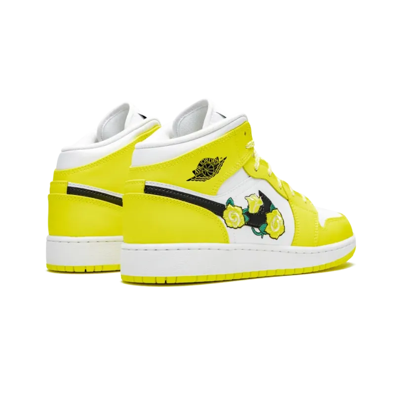 Jordan Air Jordan 1 Mid GS Dynamic Yellow Grade School