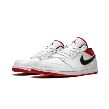 Jordan Air Jordan 1 Low White University Red Mens