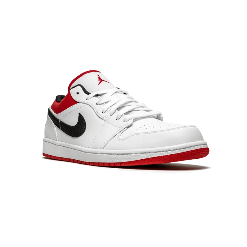 Jordan Air Jordan 1 Low White University Red Mens
