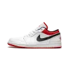Jordan Air Jordan 1 Low White University Red Mens