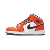 Jordan Air Jordan 1 Mid SE GS Turf Orange Grade School