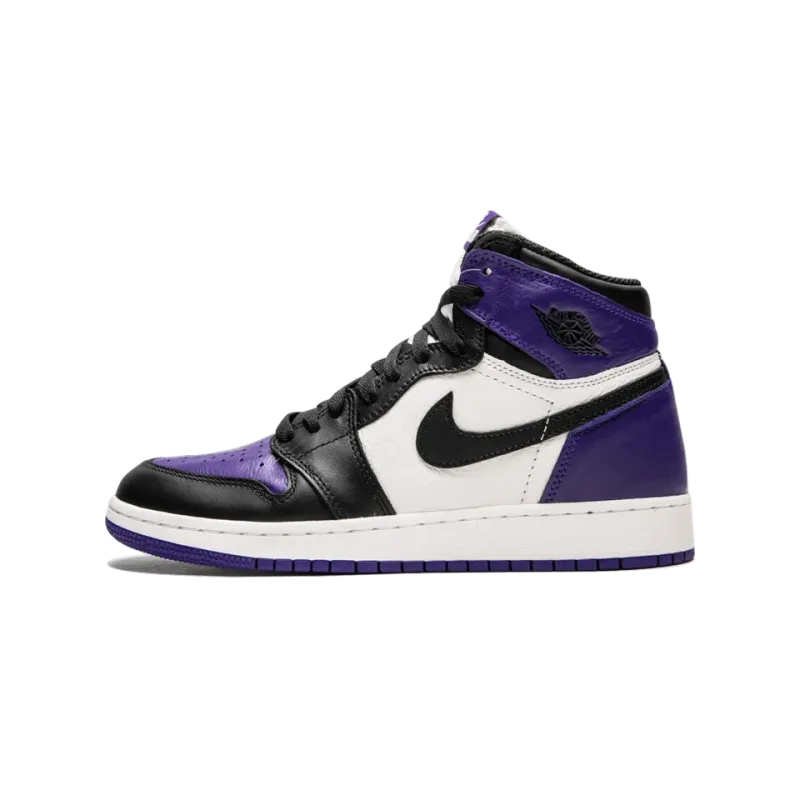 Jordan Air Jordan 1 Retro GS Court Purple Grade School