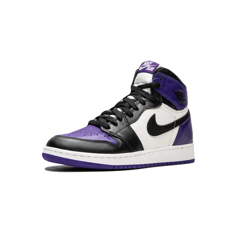 Jordan Air Jordan 1 Retro GS Court Purple Grade School