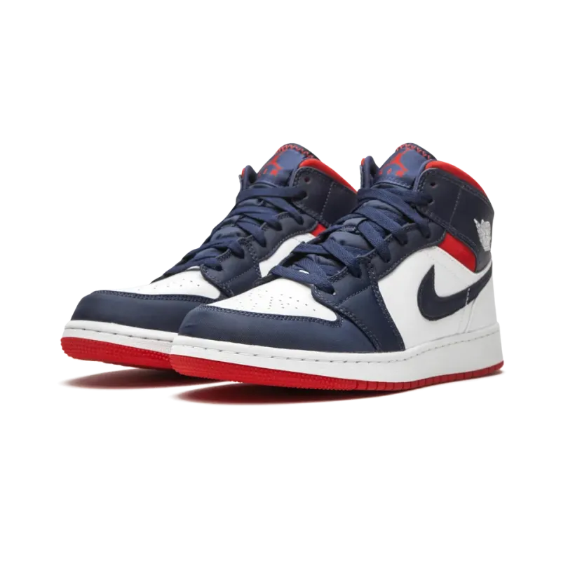Jordan Air Jordan 1 Mid SE GS USA Grade School