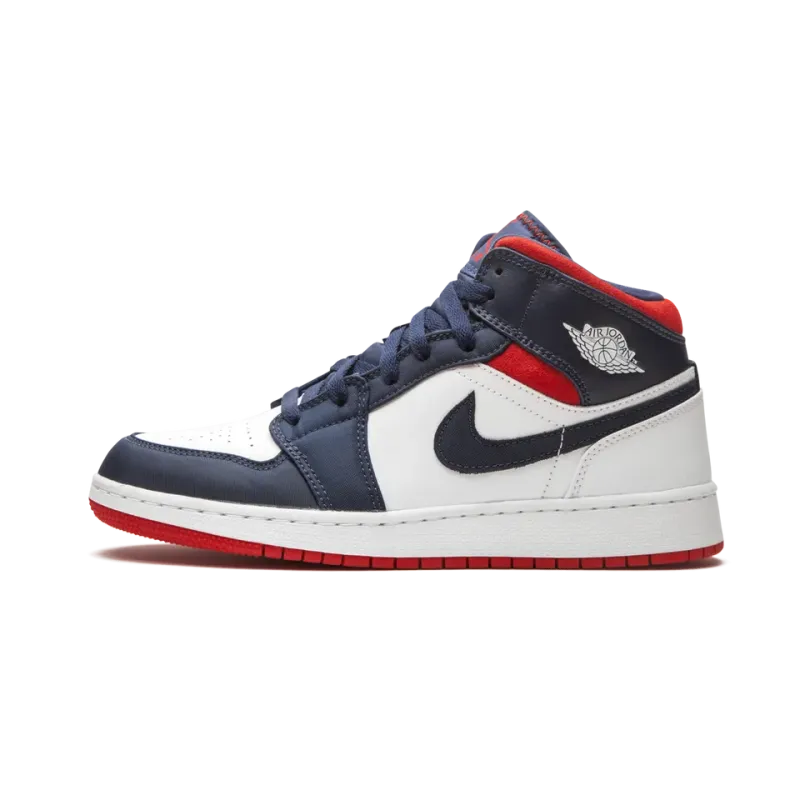 Jordan Air Jordan 1 Mid SE GS USA Grade School
