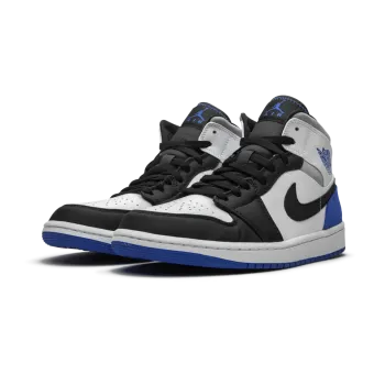 Jordan Air Jordan 1 Mid SE Game Royal Black Toe Mens