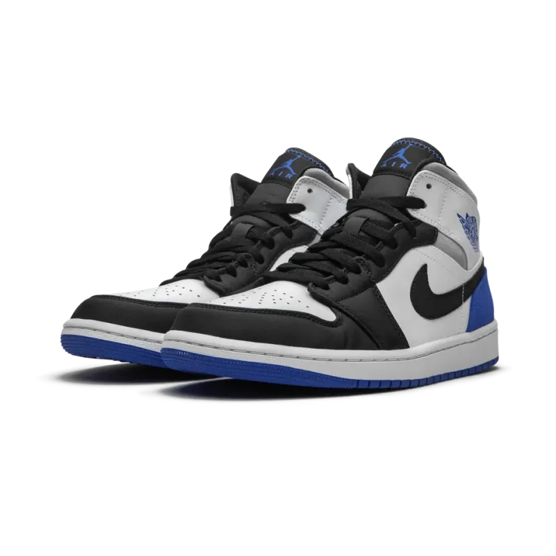 Jordan Air Jordan 1 Mid SE Game Royal Black Toe Mens