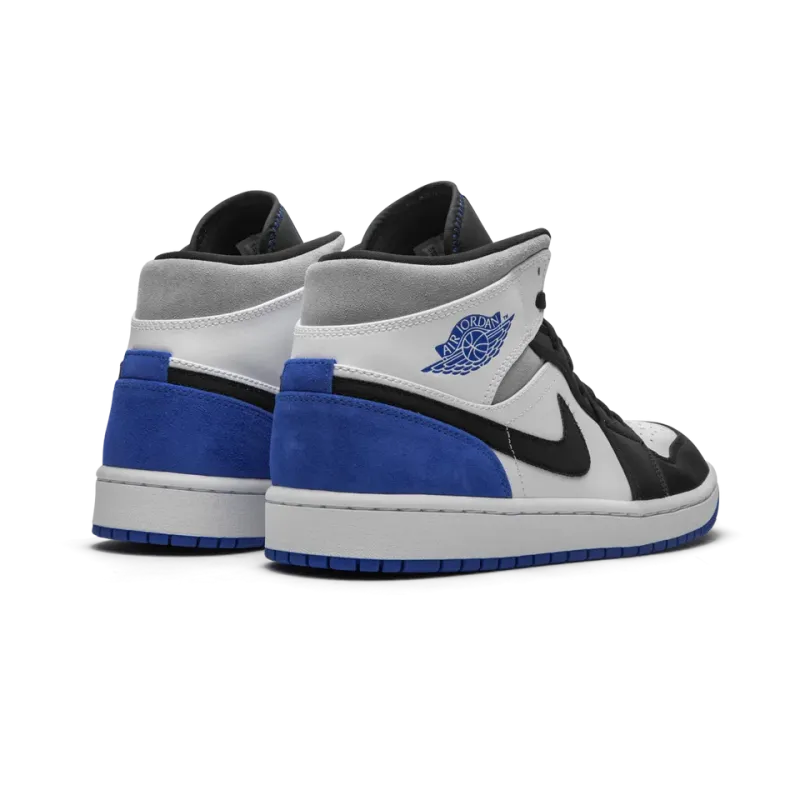 Jordan Air Jordan 1 Mid SE Game Royal Black Toe Mens