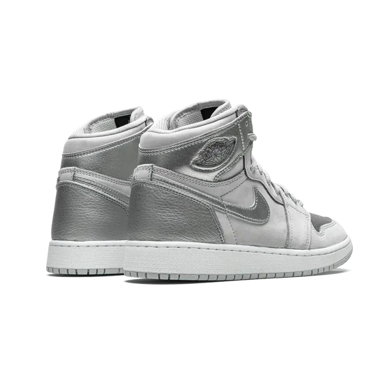 Jordan Air Jordan 1 High OG GS Co.JP - Metallic Silver Grade School