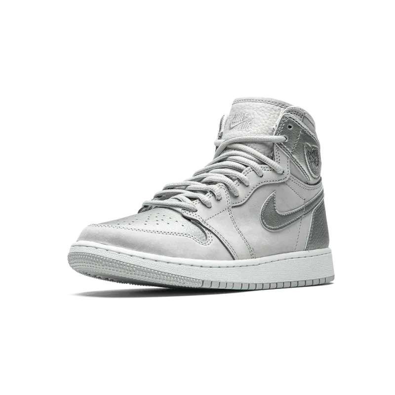 Jordan Air Jordan 1 High OG GS Co.JP - Metallic Silver Grade School