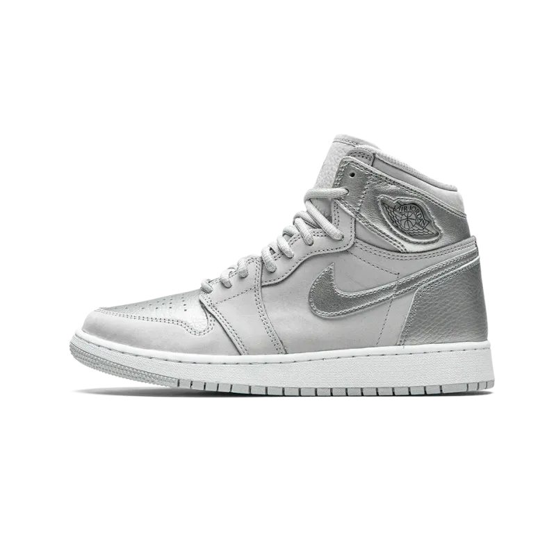Jordan Air Jordan 1 High OG GS Co.JP - Metallic Silver Grade School