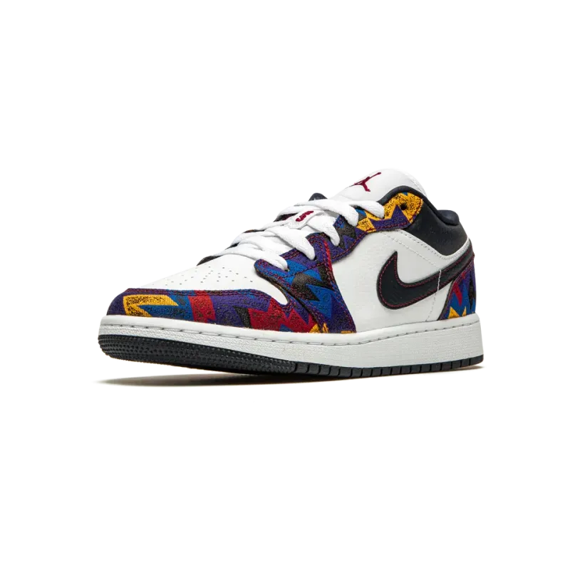 Jordan Air Jordan 1 Low GS Nothing But Net Grade School