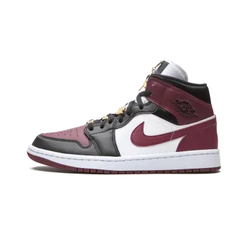 Jordan AIR JORDAN 1 MID SE WMNS Gold Pendants Womens