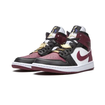 Jordan AIR JORDAN 1 MID SE WMNS Gold Pendants Womens