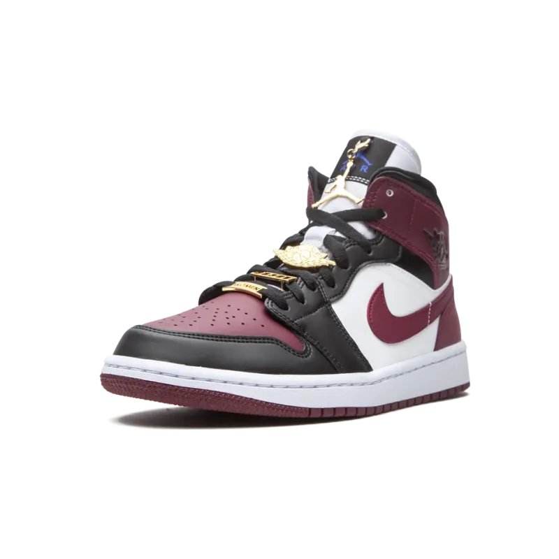 Jordan AIR JORDAN 1 MID SE WMNS Gold Pendants Womens