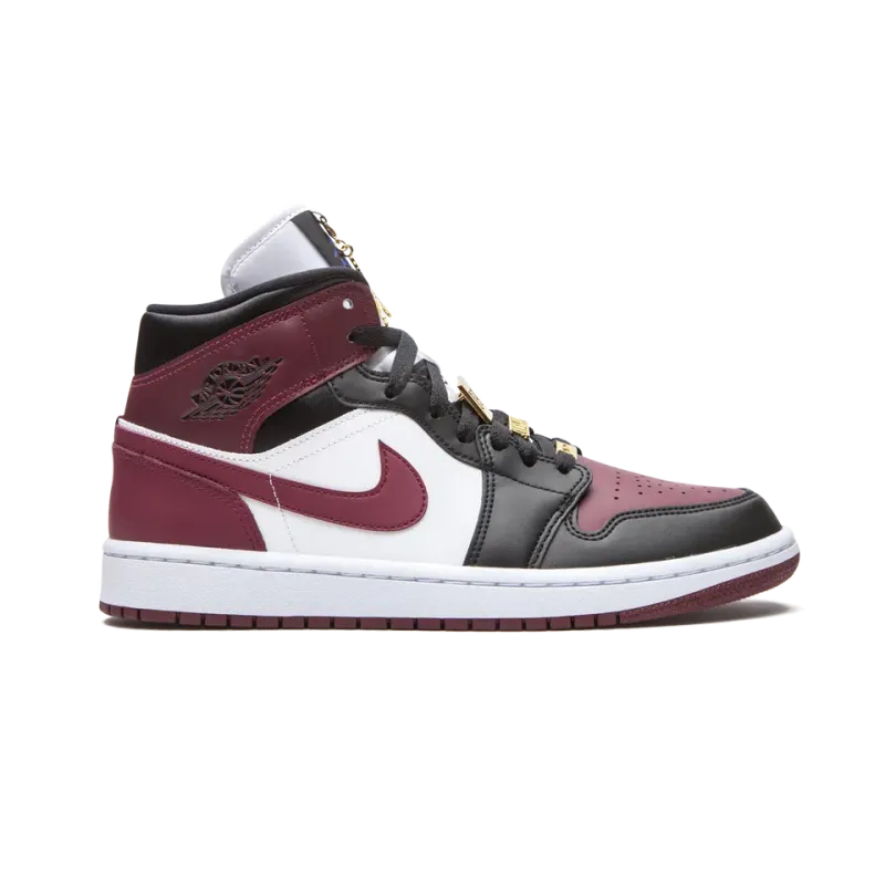 Jordan AIR JORDAN 1 MID SE WMNS Gold Pendants Womens