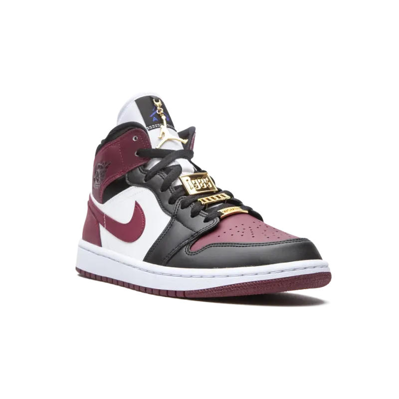 Jordan AIR JORDAN 1 MID SE WMNS Gold Pendants Womens