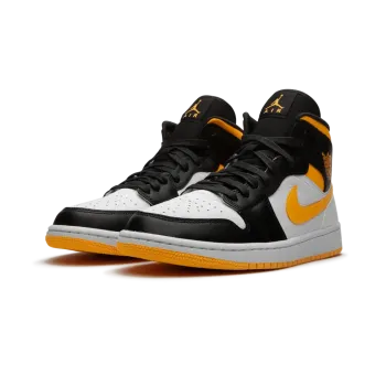 Jordan AIR JORDAN 1 MID SE WMNS Laser Orange/Black Womens