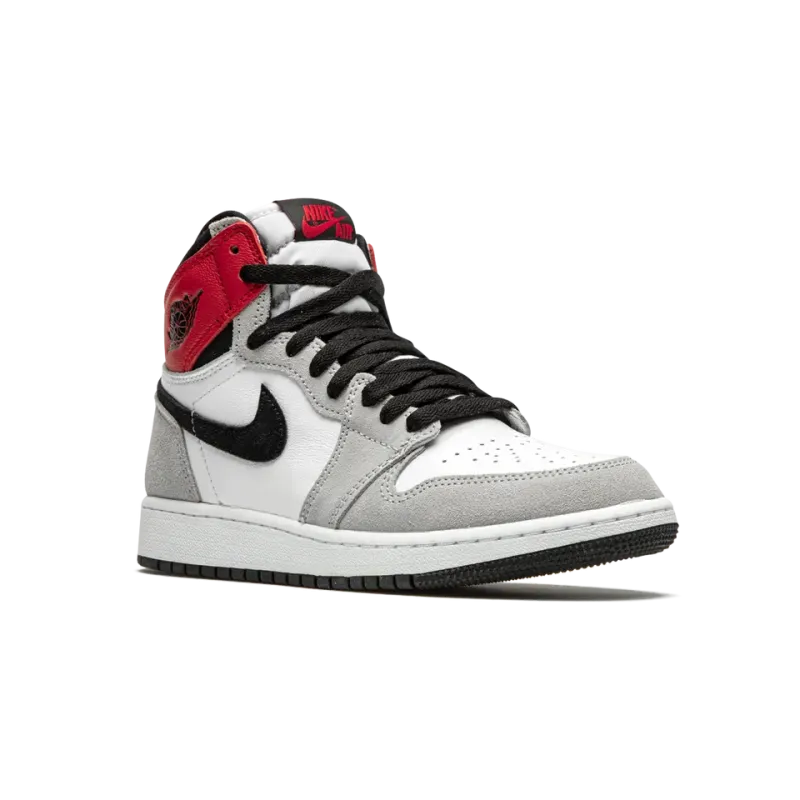Jordan Air Jordan 1 Retro High OG GS Light Smoke Grey Pre School