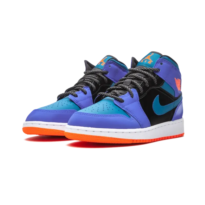 Jordan Air Jordan 1 Mid GS Racer Blue Grade School