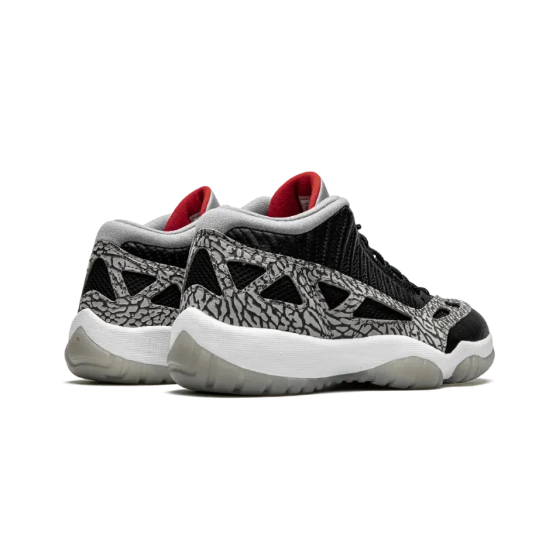 Jordan Air Jordan 11 Low IE Black Cement Mens