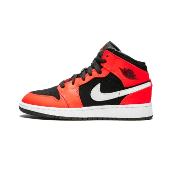 Jordan Air Jordan 1 Mid GS Infrared Grade School