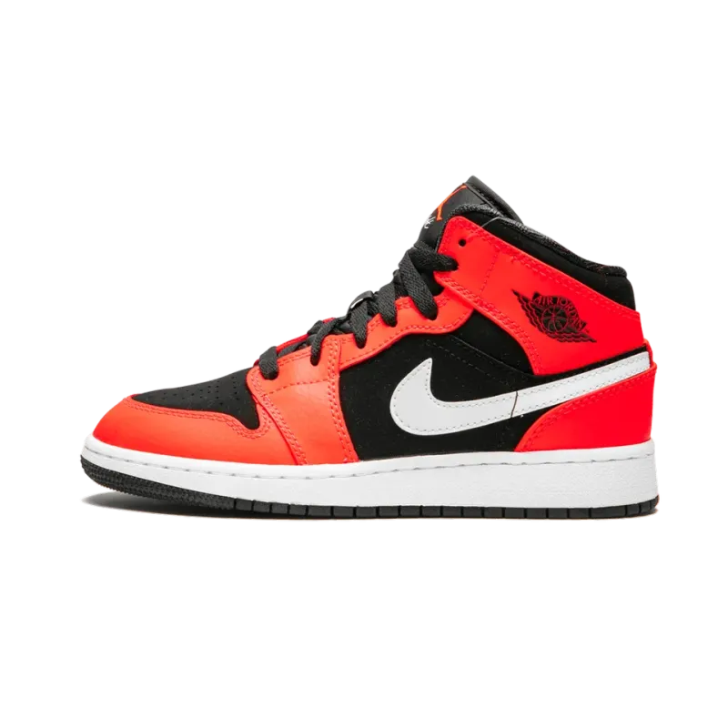 Jordan Air Jordan 1 Mid GS Infrared Grade School