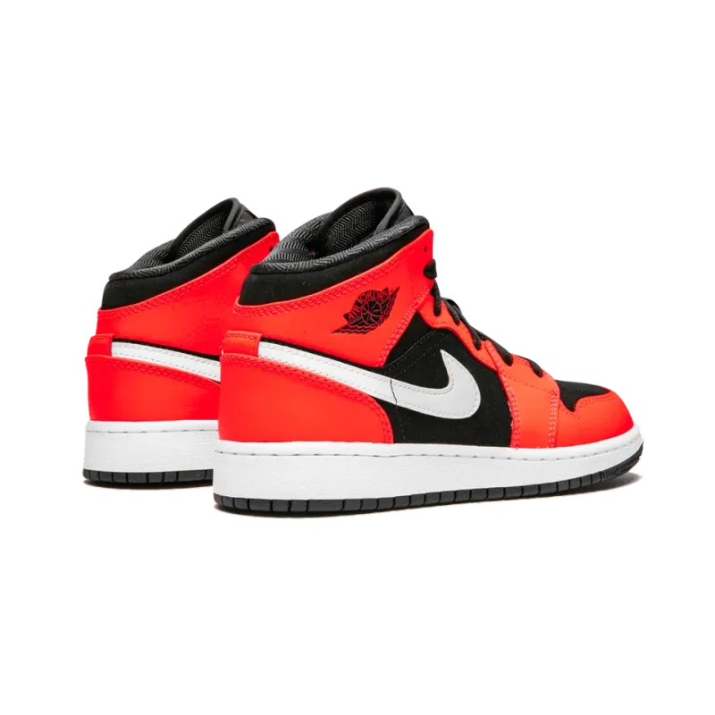 Jordan Air Jordan 1 Mid GS Infrared Grade School