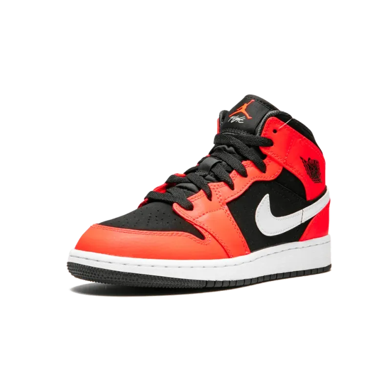 Jordan Air Jordan 1 Mid GS Infrared Grade School