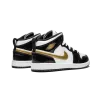 Jordan Jordan 1 MID SE PS Black/Gold Pre School