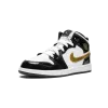 Jordan Jordan 1 MID SE PS Black/Gold Pre School