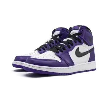 Jordan Air Jordan 1 Retro High OG GS Court Purple 2.0 Pre School