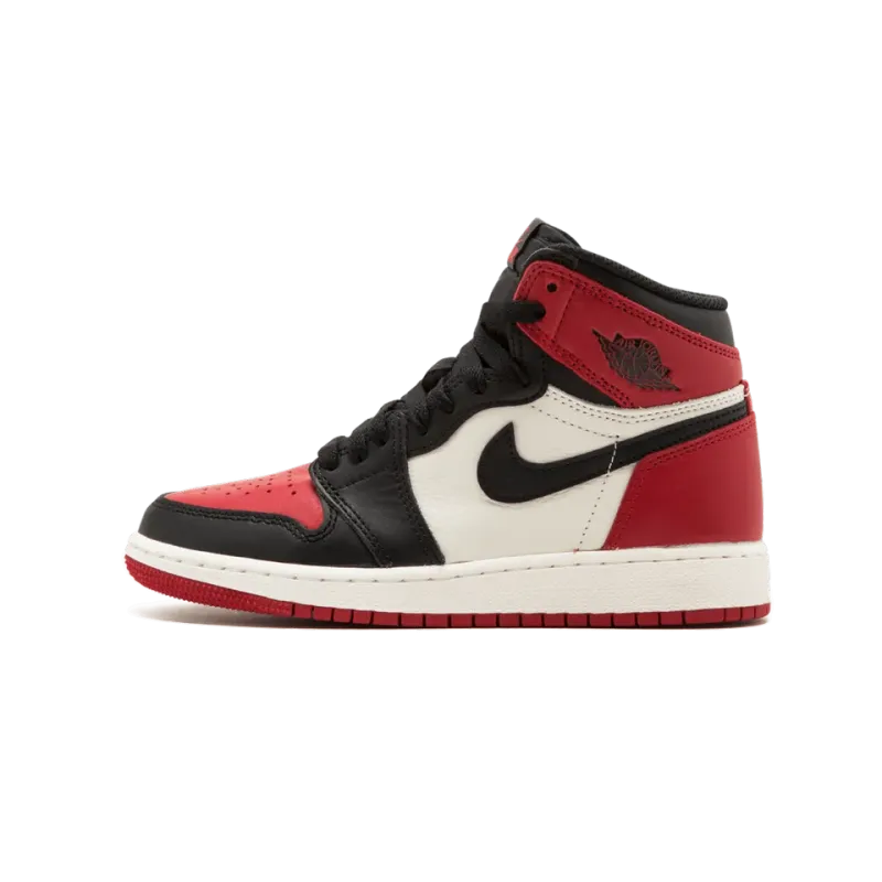 Jordan Air Jordan 1 Retro High OG GS Bred Toe Grade School