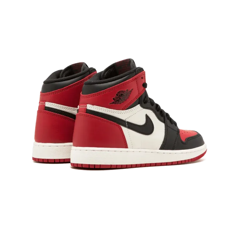 Jordan Air Jordan 1 Retro High OG GS Bred Toe Grade School