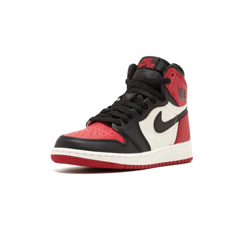 Jordan Air Jordan 1 Retro High OG GS Bred Toe Grade School