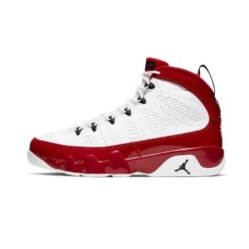 Jordan Air Jordan 9 White/Red/Black Mens