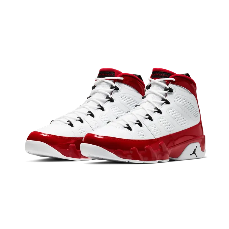 Jordan Air Jordan 9 White/Red/Black Mens