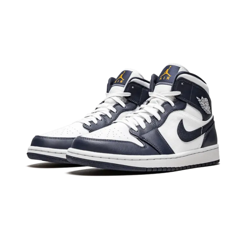 Jordan Air Jordan 1 Mid Obsidian Mens